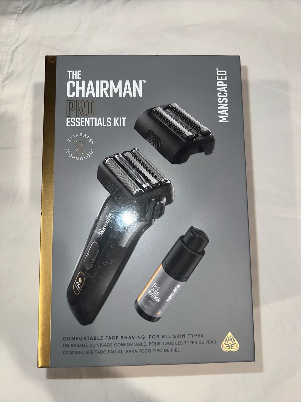Manscaped The Chairman Pro Essentials Kit - Black